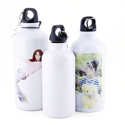 sublimation blanks bottle Aluminum 400 500 600 750 ml Sport Water Bottle for heat transfer