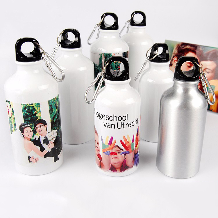 sublimation blanks bottle Aluminum 400 500 600 750 ml Sport Water Bottle for heat transfer