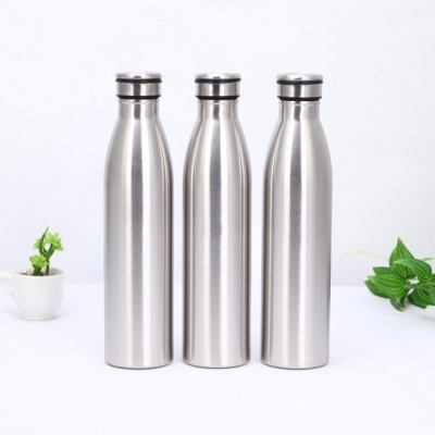 1000ml Single wall Stainless steel drink running water bottle for school