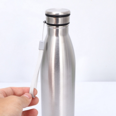 1000ml Single wall Stainless steel drink running water bottle for school