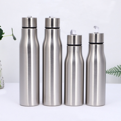 Top Supplier Promotional Wholesale Single Wall Stainless Steel BPA-free Water Bottle