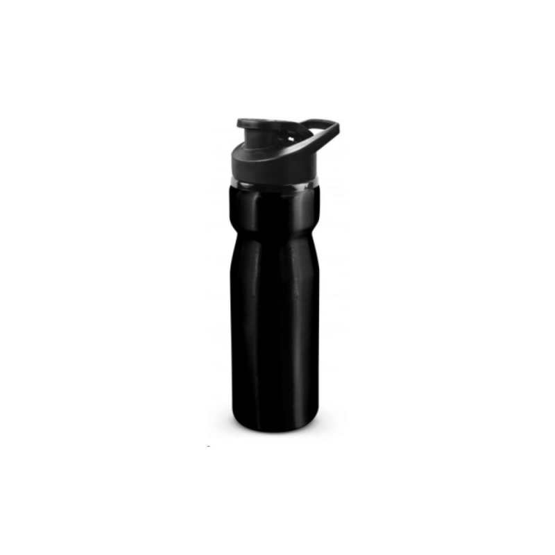 750ml aluminium sport bottle screw lid with leakproof snap cap and carry handle